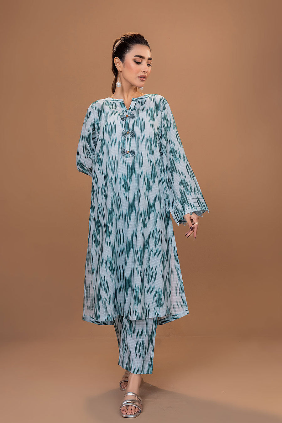 2P PRINTED SUIT